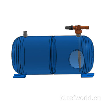 Penerima cairan horizontal yang ditarik dalam